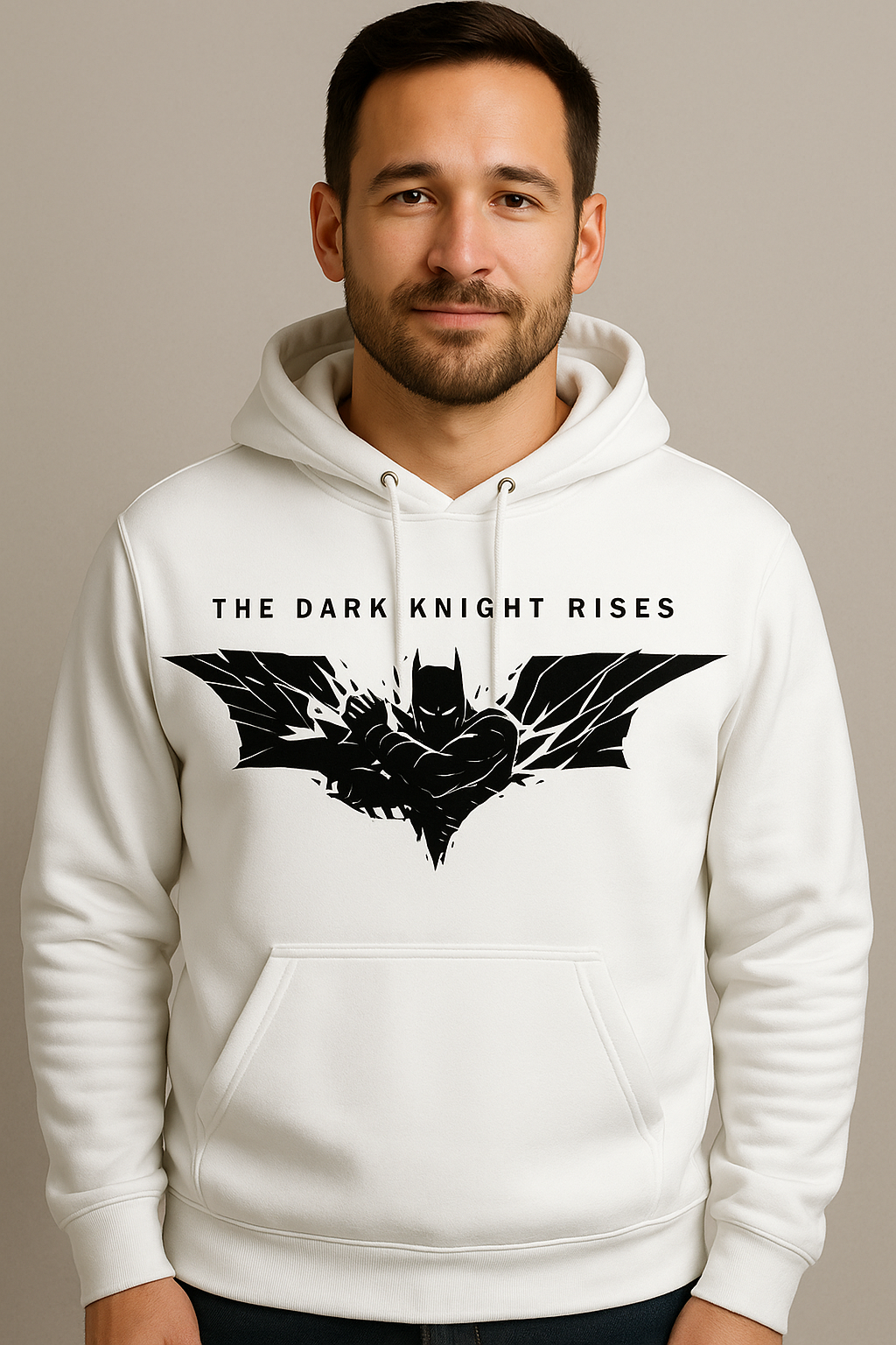 Unisex Black Hoodie Batman Edition